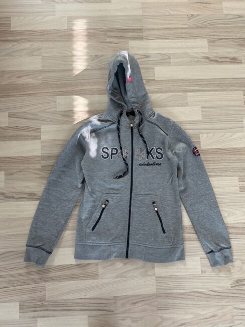 Spooks Jacke Sweatshirt Hoodie Gr M 38 grau, Spooks, KJ, Riding Jackets, Coats & Vests, Heppenheim