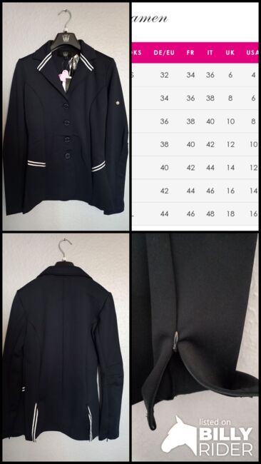 ⭐Spooks/ Nagelneues navy Turnierjacket Stripe⭐, Spooks  Stripe, Familie Rose, Turnierbekleidung, Wrestedt, Abbildung 13