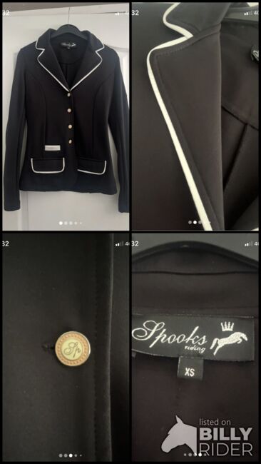 Spooks Show Jacket, Spooks, Laura Purdon, Turnierbekleidung, Glasgow, Abbildung 6
