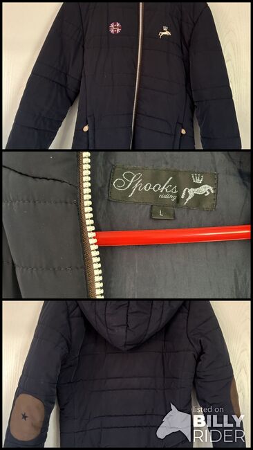 Spooks Winterjacke navy L, Spooks, Marlene, Riding Jackets, Coats & Vests, Lohne, Image 4