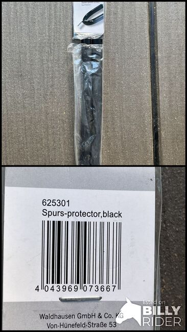 Sporenschutz Gummi schwarz, Waldhausen, Ramona, Spurs & Spur Straps, Gunzenhausen, Image 3