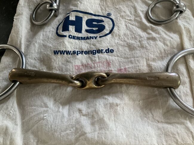 Sprenger-Kandare mit Unterlegtrense Gr. 13 cm/ Unterlegtrense  14 cm , lange Anzüge 7 cm, Sprenger K&K Ultra , Karin Anton, Horse Bits, Wenningstedt-Braderup , Image 3