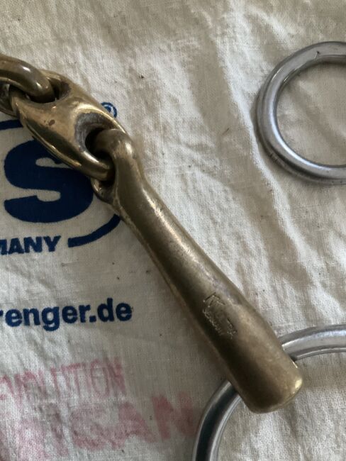 Sprenger-Kandare mit Unterlegtrense Gr. 13 cm/ Unterlegtrense  14 cm , lange Anzüge 7 cm, Sprenger K&K Ultra , Karin Anton, Gebisse, Wenningstedt-Braderup , Abbildung 8