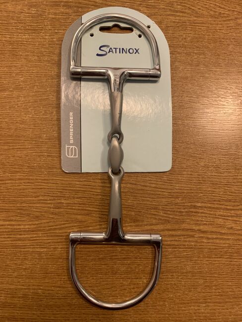 Sprenger Satinox D Ring Gebiss 13,5, Sprenger Satinox D Ring Gebiss, Christiane , Horse Bits, Rudersbach