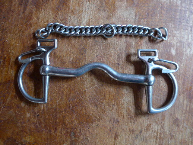 Springkandare-Kimblewick mit Kette, 14,5 cm, Ute Meyer, Gebisse, Winkelhaid