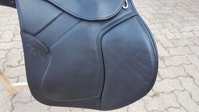 SPRINGSATTEL von Jorge Canaves 17,5 Zoll schwarz, Jorge Canaves Celebration Spring Covered, Manuela Matzke, Jumping Saddle, Wolsdorf, Image 11