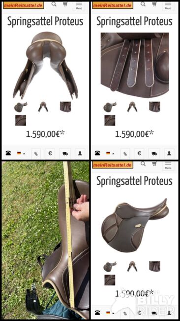 Springsattel, Kavalkade Proteus, Tanja Brock, Springsattel, Drebber, Abbildung 7