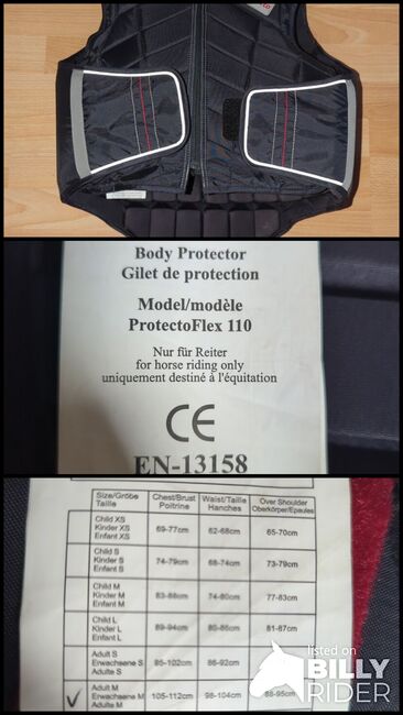 Springweste, Protectoflex 110, Mareike, Safety Vests & Back Protectors, Oldenburg, Image 4