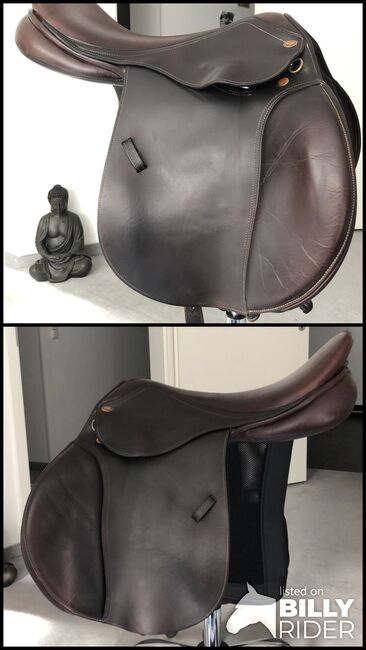 Springsattel 17,5“, Eric Thomas  Londres, Alisch, Jumping Saddle, Pulheim, Image 3
