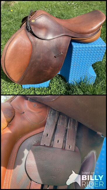 Springsattel 17 Zoll, Eric Thomas, Julia, Jumping Saddle, Verl, Image 3