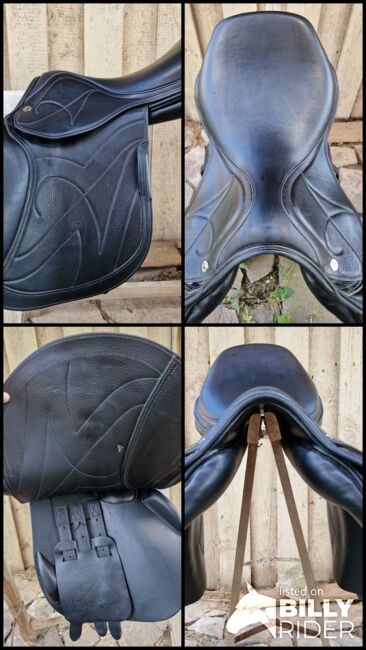 Springsattel Albion Evolve Elite Lux, 17", Albion Evolve Elite Lux, Gagel, Jumping Saddle, Weitramsdorf, Image 11