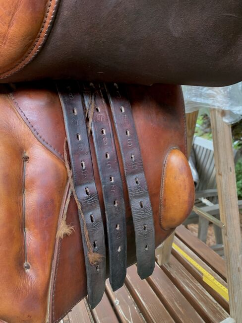 Springsattel braun, Karl Niedersüß Piano, Alina, Jumping Saddle, Landskron, Image 7