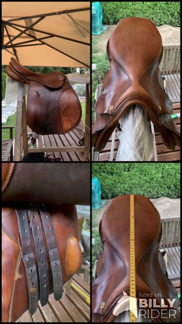 Springsattel braun, Karl Niedersüß Piano, Alina, Jumping Saddle, Landskron, Image 8