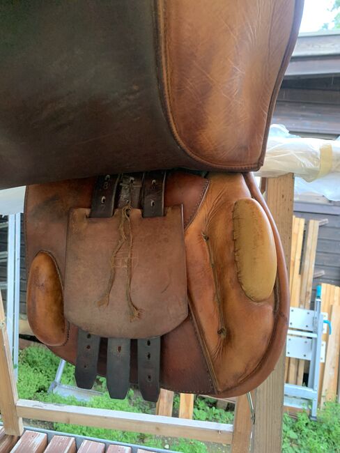 Springsattel braun, Karl Niedersüß Piano, Alina, Jumping Saddle, Landskron, Image 6