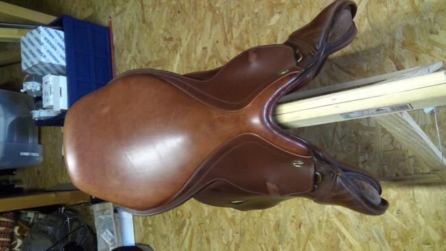 Springsattel Chamberlain 17.5 braun, privat, Jumping Saddle, friedrichsthal, Image 2