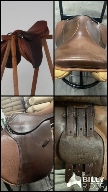 Springsattel Eric Thomas 17 Zoll, Eric Thomas, Julia, Jumping Saddle, Verl, Image 6