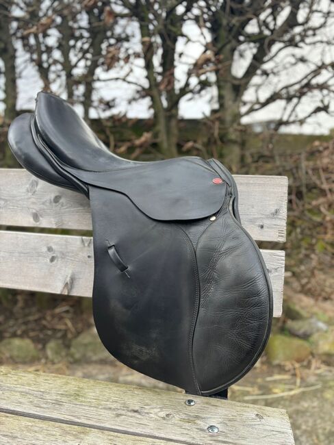 Springsattel Lemetex Stylist 17,5 Zoll, Lemetex  Stylist, Sabine Willems, Jumping Saddle, Aachen , Image 9