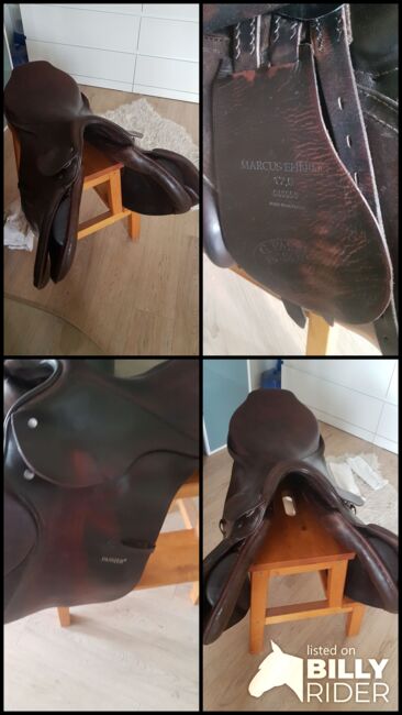 Springsattel, Markus Ehning  17,5Zoll  Kammerweite 32, Kai, Jumping Saddle, Schwentinental, Image 9