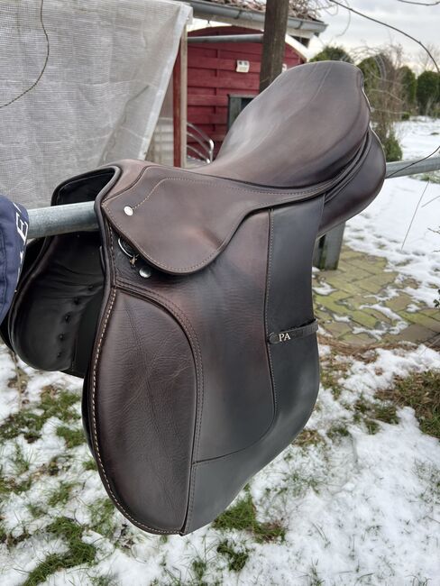 Springsattel Passier Comet III 17,5 Zoll Havanna braun, Passier Comet III, Sarah Schaper , Jumping Saddle, Hinte, Image 5