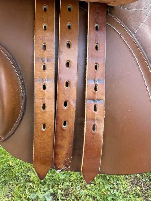 Springsattel Passier Marcus Ehning 2, Teak, 17“, Passier Marcus Ehning 2, Lisa, Jumping Saddle, Stuttgart, Image 4
