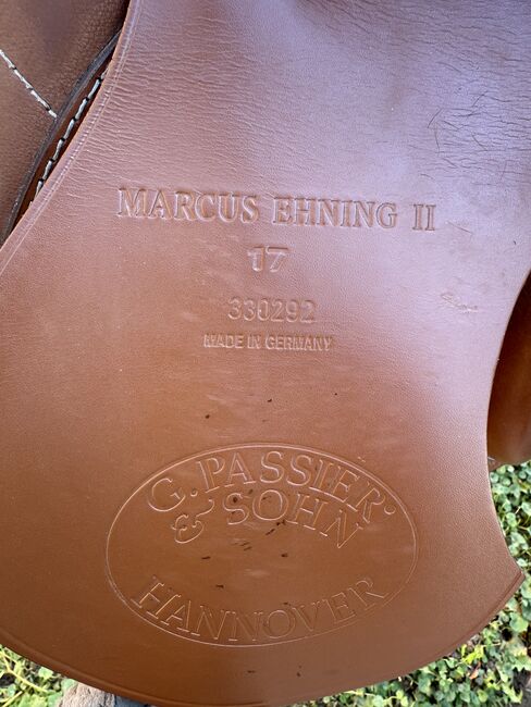 Springsattel Passier Marcus Ehning 2, Teak, 17“, Passier Marcus Ehning 2, Lisa, Jumping Saddle, Stuttgart, Image 8