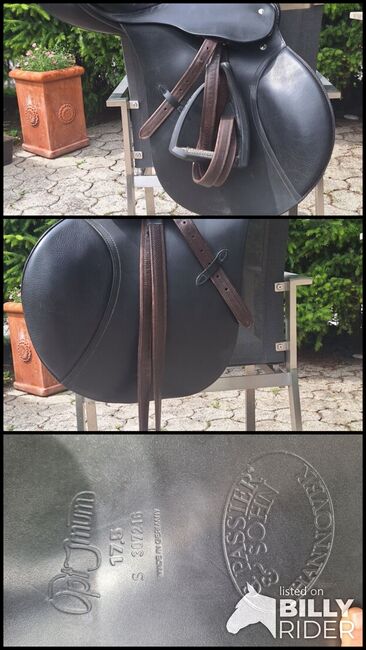 Springsattel Passier Optimum, Passier Optimum, Denise Schebot , Jumping Saddle, Wernberg , Image 4