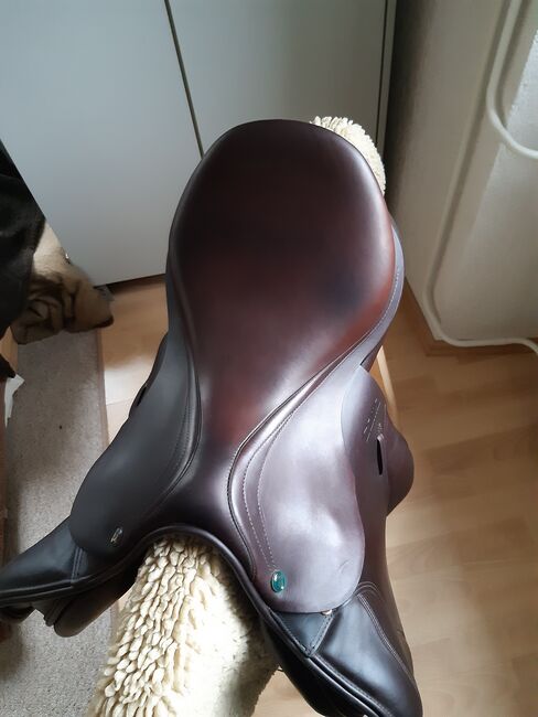 Springsattel PRESTIGE, Modell Como, 17 Zoll, KW 35, braun, PRESTIGE Como, Gaby Lais, Jumping Saddle, Malsburg-Marzell, Image 5