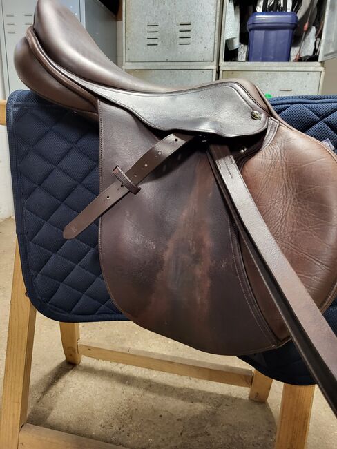 Springsattel Seabis Modell Aachen 17,5", Seabis Aachen, Miri Men, Jumping Saddle, Grevenbroich, Image 7