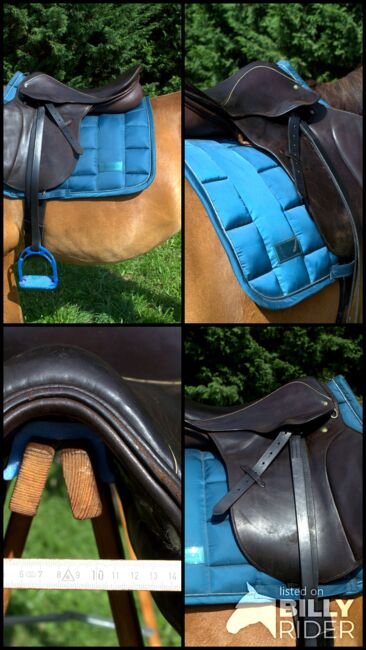 Springsattel Stübben Parzival - dunkelbraun , Sattel , Pferd , reiten, Stübben Parzival, Jule, Jumping Saddle, Aschersleben, Image 10