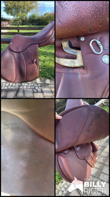 Springsattel von Selleria Equipe: DAVINCI, Selleria Equipe Da Vinci Spezial, Linda, Jumping Saddle, München, Image 9