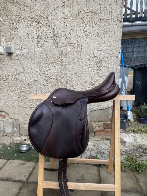 Springsattel /vs Santa cruz 17,5-18 zoll, Santa cruz Eventing, Catherine Senne, Jumping Saddle, Chursdorf 