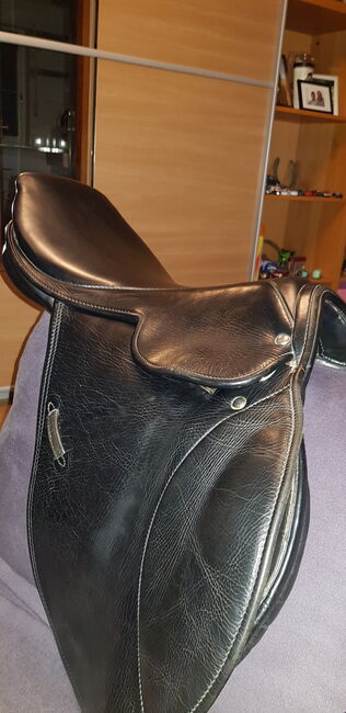 Springsattel, Waldhausen  Springsattel Moll, Nicole Ganselweit , Jumping Saddle, Marklkofen, Image 4