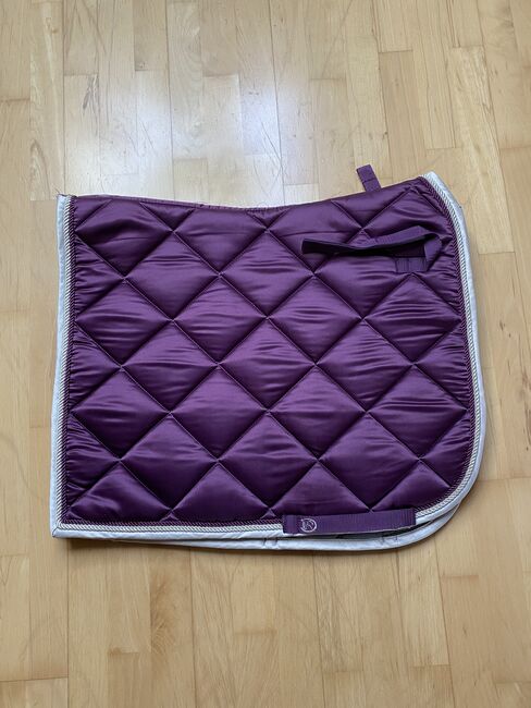 Verkaufe Schabracke Elegant Design Aubergine von Ridersdeal, Gr. Dressur, gbr, Riderschoice  Schabracke Elegant Design, Jasmin, Czapraki, Otterfing, Image 2