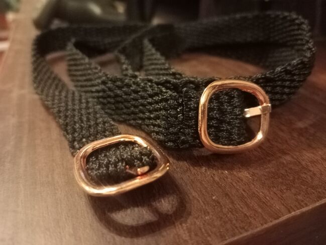 Sporenriemchen roségold/schwarz, RiderDeal, Josi, Spurs & Spur Straps, Oderaue, Image 3