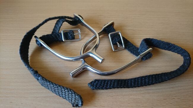 Sporen mit Nylon-Riemchen, Sporen mit Nylon-Riemchen , Lina, Spurs & Spur Straps, Bendorf