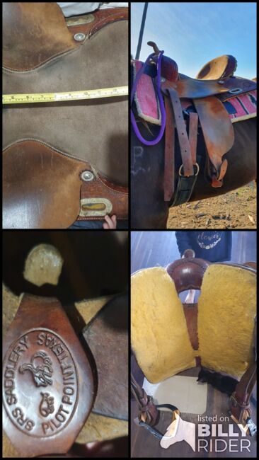Srs barrel racing saddle, Srs , Jaimie-lee Parkes, Western Saddle, Home hill, Image 7