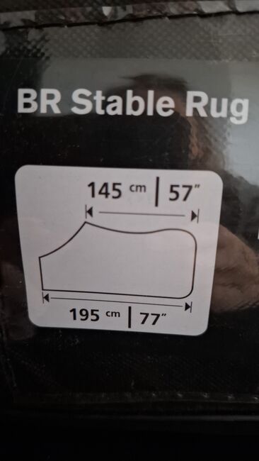 Stalldecke 145cm RB.NL neu!!!, BR.NL br stable rug, heike b, Horse Blankets, Sheets & Coolers, Pyrbaum, Image 3