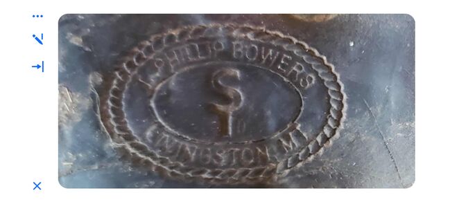Stamped Collar, Phillip Bowers Custom Collar, Jolene, Saddle Accessories, Hamburg