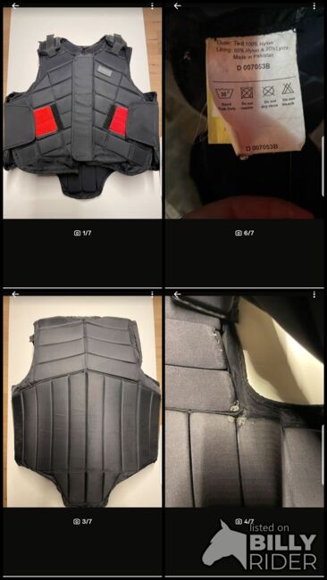Steeds Protektor Stufe 3, Steeds, A. Grandt, Safety Vests & Back Protectors, Darmstadt, Image 8