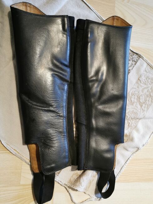 Steeds Stiefelschaft Leder schwarz Schmal, Steeds Collection , Christina , Half Chaps, Rotthalmünster, Image 5