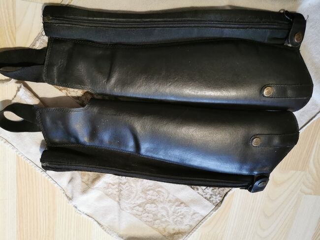 Steeds Stiefelschaft Leder schwarz Schmal, Steeds Collection , Christina , Half Chaps, Rotthalmünster, Image 4