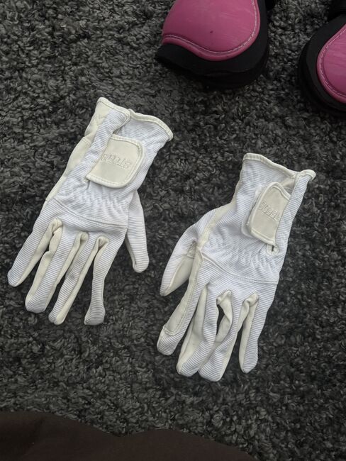 Steeds handschuhe M Weiß, Steeds Handschuhe, aliziya sander , Riding Gloves, erlensee