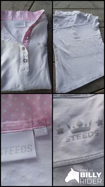 Steeds T-Shirt gr 152 weiß, Steeds Shirt, Heike, Children's Shirts & Tops, Wesel, Image 8
