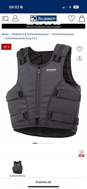 Sicherheitsweste Steeds, Steeds, Rebecca Oelschlegel, Safety Vests & Back Protectors, Ascheberg, Image 7