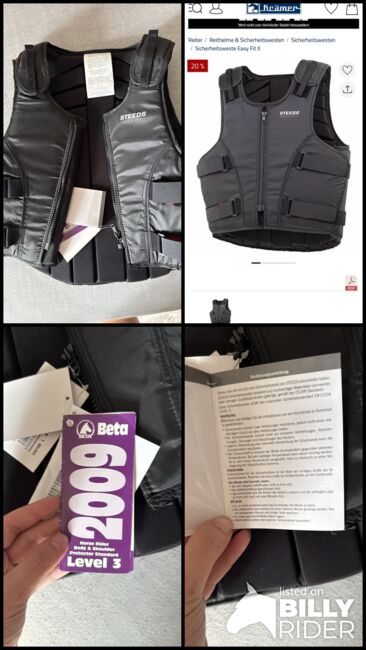 Sicherheitsweste Steeds, Steeds, Rebecca Oelschlegel, Safety Vests & Back Protectors, Ascheberg, Image 9