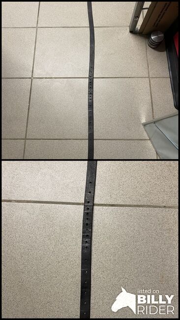 Steigbügelriemen Leder schwarz 150 cm, Christine , Sattelzubehör, Sinzing , Abbildung 3
