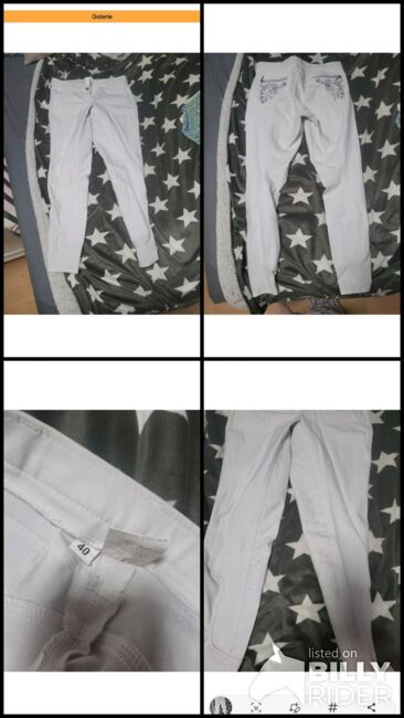 (Tunier-) Reithose Gr. 40, Jessica Gerner, Breeches & Jodhpurs, Pirna, Image 5