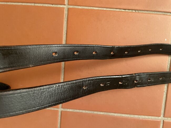 Steigbügelriemen Leder schwarz 145cm neuwertig, Jenny, Saddle Accessories, Duisburg, Image 2