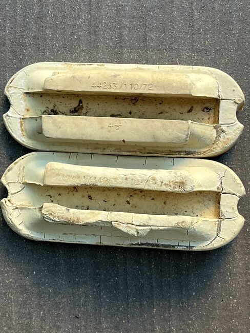 Steigbügeleinlagen schräg weiß, Ramona, Saddle Accessories, Gunzenhausen, Image 2