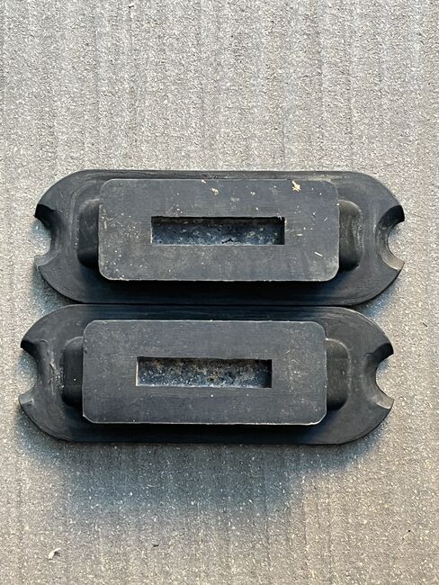 Steigbügeleinlagen schwarz, Ramona, Saddle Accessories, Gunzenhausen, Image 2